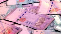 Malaysian currency jumps to 34-month high against USD