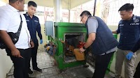 North Sumatra police destroy 57.8 kg of seized crystal meth