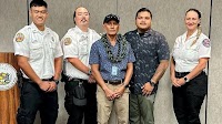 Honolulu airport celebrates 82nd AED save with patient, EMS reunion