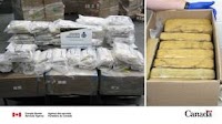 CBSA officers seize combined 228 kg of illegal narcotics at Coutts port of entry in two separate incidents