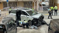 Fatal Crash at To Kwa Wan parking lot leaves one dead, three injured