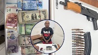 Businessman arrested after discovery of millions in foreign & local currency, illegal AK-47 rifle & ammo