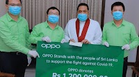 OPPO commits LKR 1.2 Million to the COVID – 19 Healthcare and Social Security Fund