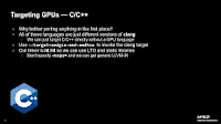 How AMD Is Taking Standard C/C++ Code To Run Directly On GPUs