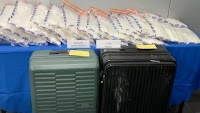 2 arrested as Hong Kong police find 44.5kg of ketamine hidden in storage units