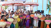 FLORAL FESTIVAL PERFORMED WITH ALL SPLENDOUR IN APPALAYAGUNTA