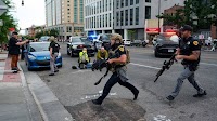 ‘Man with rifle’ — Photos capture the frightening scene of the shooting at Salt Lake City’s ‘No Kings’ protest