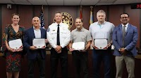 Four Ocala heroes honored for saving a life with CPR and AED during fitness center emergency