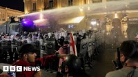 Georgia protesters try to storm Tbilisi presidential palace