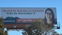 Colorado county clerk spent $4,000 on get-out-the-vote billboard with her name, face on it