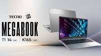 TECNO launches MEGABOOK T1 14, MEGABOOK K16S laptops in Bangladesh