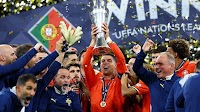 Portugal beat Spain in penalty shootout to win second Nations League crown