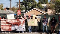 Angry mothers and students protest a proposed charter high school in East LA