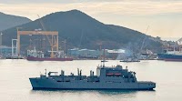 Navy Supply Ship Completes First Large-Scale Maintenance at South Korean Shipyard