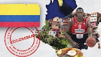 World basketball map: Colombia