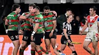 Johnston edges closer to all-time try-scoring mark in South Sydney thrashing