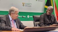 'Syria has enough divisions, it's time for unity,' UN's Guterres tells Lamola during SA visit