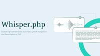 Whisper.php - Automatic speech recognition and transcription