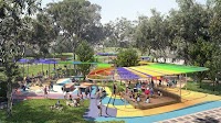 Colourful pavilion to invigorate Western Sydney community