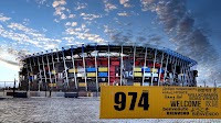 Bon voyage to the first temporary World Cup stadium