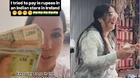 Watch: Foreign Woman Tries To Pay With Rupee At Asain Store In Ireland; Video Of Sweet Moment Wins Hearts