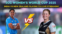 ICC Women's World Cup 2025: IND-W vs NZ-W playing 11, live streaming