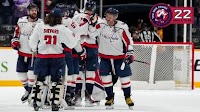 Ovechkin reaches 20 goals for 20th straight season