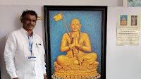 TTD artist’s tribute to Sri Ramanuja using ‘Pointillism’