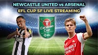 Newcastle United vs Arsenal Carabao Cup live match time and streaming