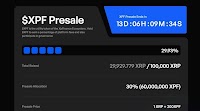 XRP News: Xpfinance Ignites The XRPL Ledger With The $XPF Presale, Selling Out 30% Of The Presale Allocation In Days