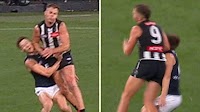‘I didn’t realise’: Pies star hit with another ban for brutal bump