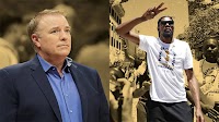 That time when Golden State Warriors broadcaster Bob Fitzgerald made a bad joke about Kevin Durant that "helped" send him away
