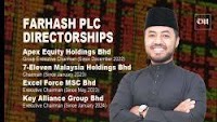 Fourth PLC directorship for Anwar’s ex-aide Farhash