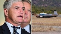 Katter and pregnant wife in plane crash