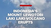 Indonesia’s Mount Lewotobi Laki Laki volcano erupts