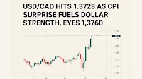 USD/CAD Hits 1.3728 as CPI Surprise Fuels Dollar Strength, Eyes 1.3760