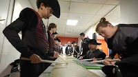 Our favorite photos from the 2024 New York state marching band championships