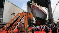 MDL launches Indian Navy’s first P17A-class frigate INS Nilgiri