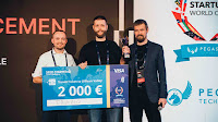 Lithuanian startup Traxlo wins regional finals of the Startup World Cup in Prague