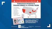 Tennessee enforcing new driver's license requirement starting Friday, Jan. 10