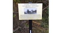 Plaque missing in Sylvan Lake