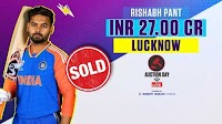 LSG splurge record INR 27 crore for Pant, Shreyas gets 26.75 crore from PBKS