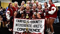 Greenwich High varsity cheerleading wins championship, students win art award and other celebrations