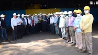 Irekord ang pasundayag sa Durgapur Steel Plant kaniadtong Nob'21