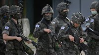South Korea said a group of North Korean soldiers tried to force the border between the countries
