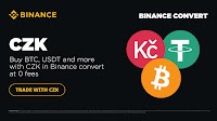 Binance Adds CZK to Binance Convert