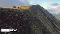 Fan y Big mountain in Brecon Beacons downgraded to hill