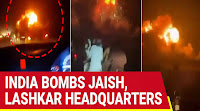 India Bombs Lashkar, Jaish Headquarters In Pak's Muridke & Bahawalpur; Pak Confirms Missile Strikes