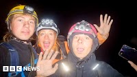 SOS: Extreme rescue for teens stranded underground in Welsh slate mine