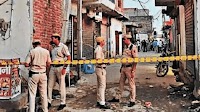 ‘Blood all over the house’: Shocking triple murder in south Delhi; couple, son found dead with throat sli